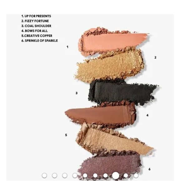 102-MAC EYE LOVES SURPRISES EYESHADOW X 6 SPARKLING WINE SPLASH - Picture 7 of 11